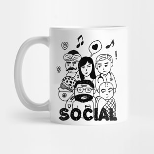 social beings Mug